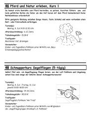 Pogramm 2. Woche - Pohlheim