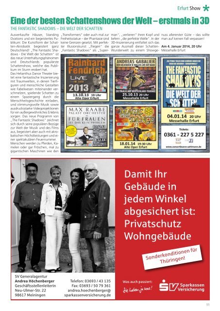 Das Magazin für Südthüringen - Boerner PR Meiningen