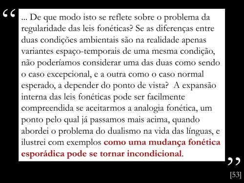 Hugo Schuchardt e o princípio da irregularidade da mudança - USP