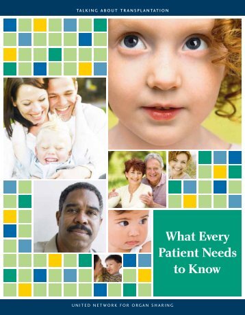 What Every Patient Needs to Know - UMC