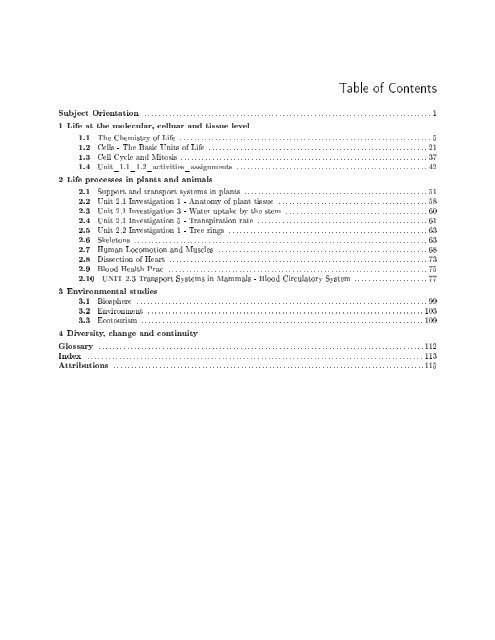 Siyavula: Life Sciences Grade 10 - Cd3wd.com