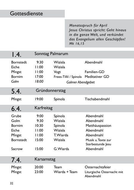 Bornim-Bornstedt-Eiche-Golm-Grube-Pfingst-Sacrow