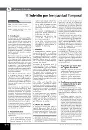 V El Subsidio por Incapacidad Temporal - Revista Actualidad ...
