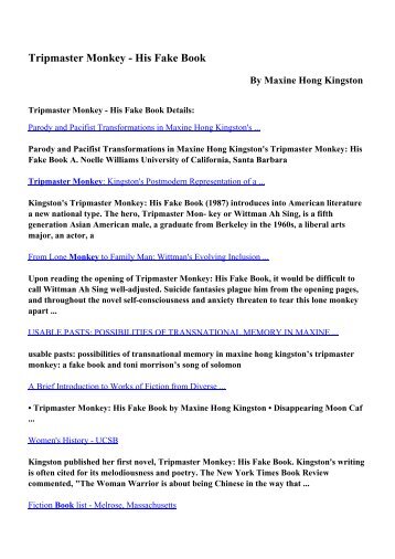 tripmaster magazines