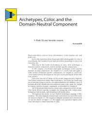 Archetypes, Color, and the Domain-Neutral ... - Petercoad.com