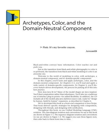 Archetypes, Color, and the Domain-Neutral ... - Petercoad.com