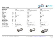 PDF Datenblatt - Fischer Precise Group