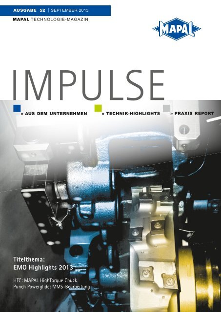 Impulse - MAPAL Dr. Kress KG