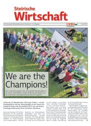 We are the Champions! - Gute Noten für Lehre und Berufsschulen