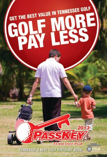 TENNESSEE'S BEST GOLF DISCOUNT BOOK - Tennessee PGA