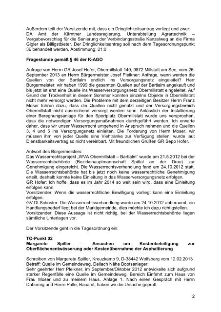 131011_3.Gemeinderat_2013.pdf - johannschuster.at
