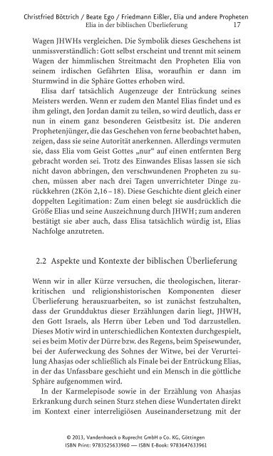 und Leseprobe (PDF) - Vandenhoeck & Ruprecht