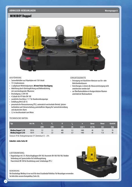 tM 5 zd– schwimmende entnahme - Zehnder Pumpen GmbH