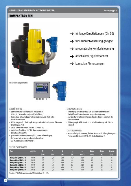 tM 5 zd– schwimmende entnahme - Zehnder Pumpen GmbH