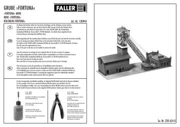 GRUBE »FORTUNA« - Faller