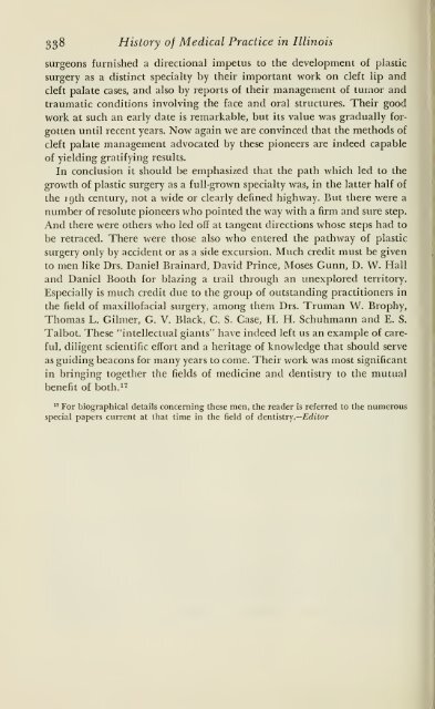 History of medical practice in Illinois - Bushnell Historical Society