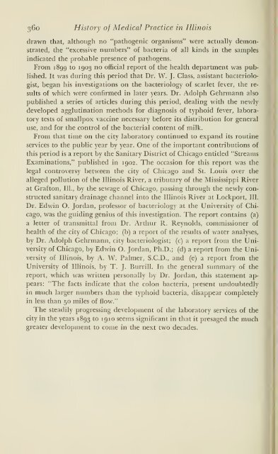 History of medical practice in Illinois - Bushnell Historical Society