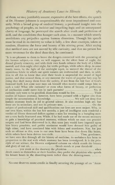 History of medical practice in Illinois - Bushnell Historical Society