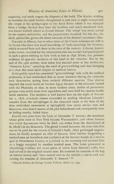 History of medical practice in Illinois - Bushnell Historical Society