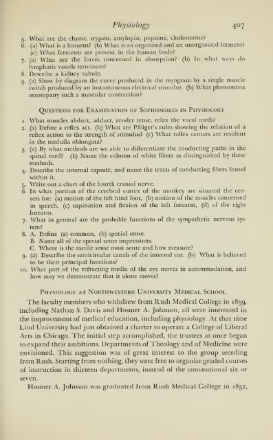 History of medical practice in Illinois - Bushnell Historical Society