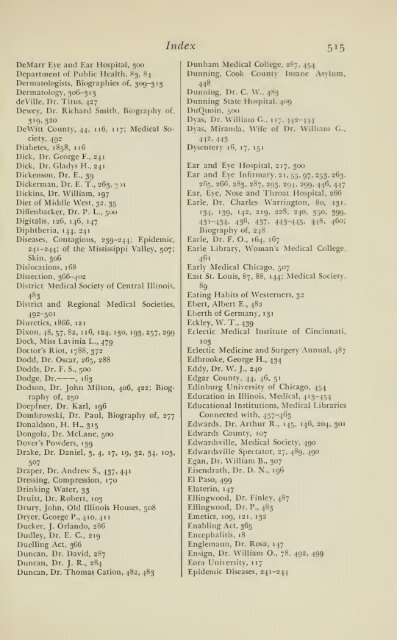 History of medical practice in Illinois - Bushnell Historical Society