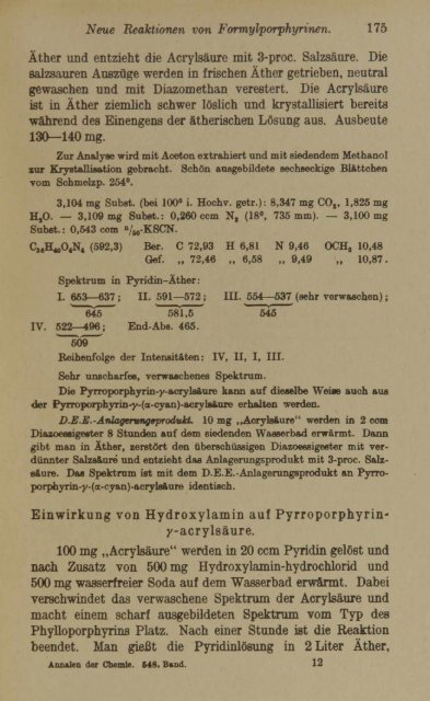 justus liebigs annalen der chemie