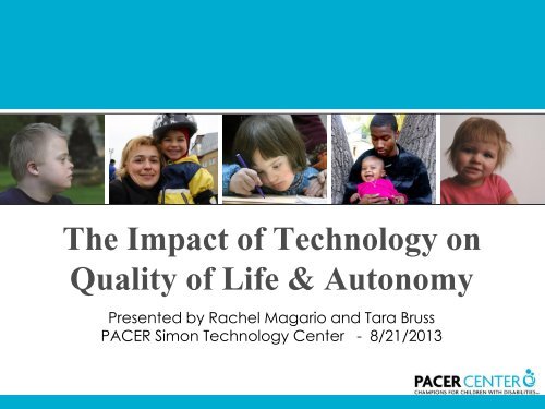 The Impact of Technology on Quality of Life & Autonomy - ARRM