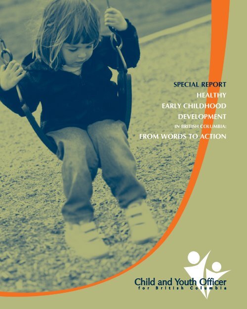 Healthy Early Childhood Development in British Columbia