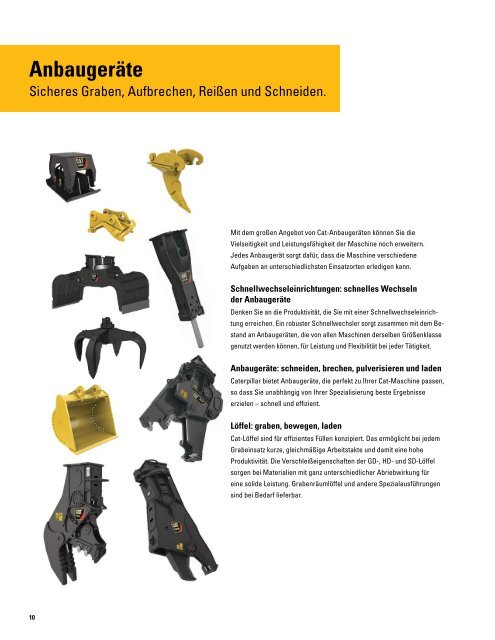 Technische Daten – Hydraulikbagger 336E L/LN H - Caterpillar