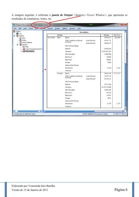 Breve Manual do SPSS / PASW 18.0 - ESAC