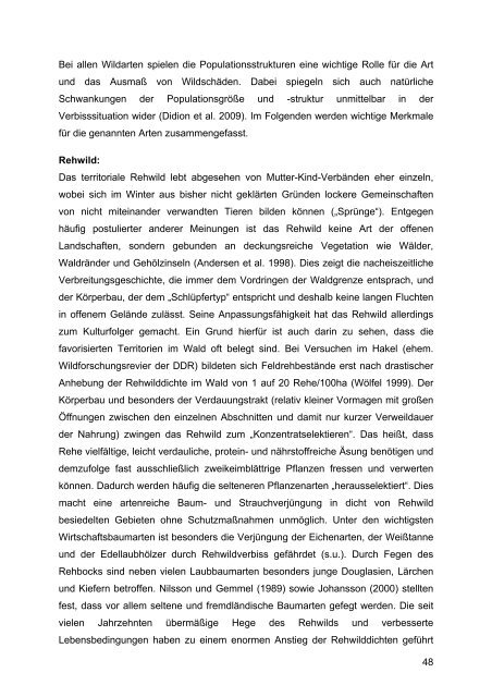 Der Wald-Wild-Konflikt Analyse und Lösungsansätze vor ... - Index of