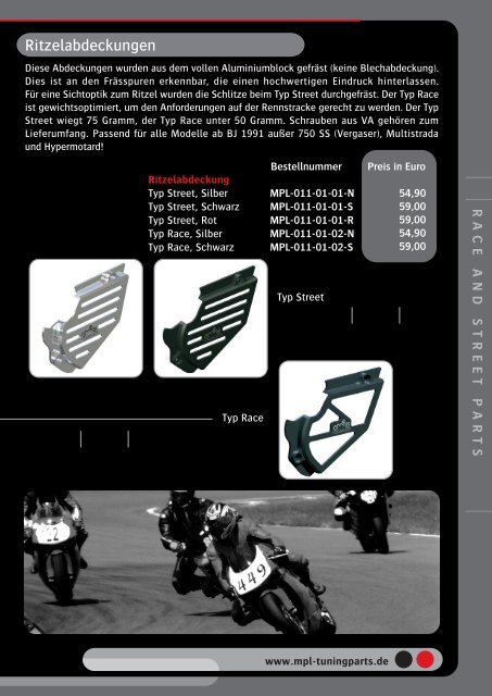 Katalog 2010 Ausgabe 8 auf Deutsch - MPL-Tuningparts