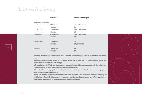 Baubeschreibung - L-KONZEPT Leipzig GmbH