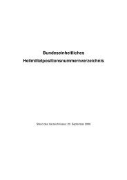 Bundeseinheitliches Heilmittelpositionsnummernverzeichnis - GKV ...