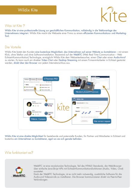 Unified Communications-Lösungen von Wildix NEUE WEGE DER ...