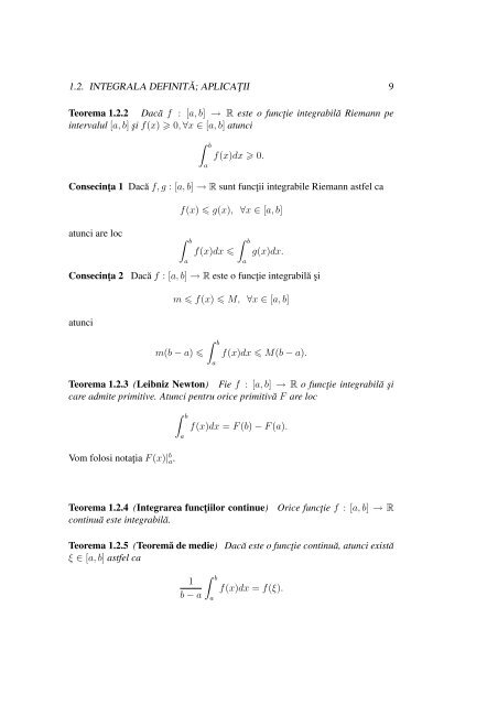 Integrale si ecuatii diferentiale.pdf - Profs.info.uaic.ro