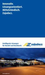 Innovativ. Lösungsorientiert. Mittelständisch. Zajadacz. - Adalbert ...