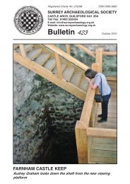 Bulletin 423 - Surrey Archaeological Society