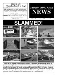 SLAMMED! - the Groton Long Point Yacht Club!