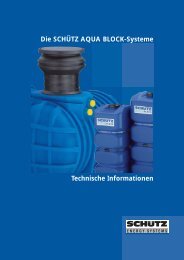 Die SCHÜTZ AQUA BLOCK-Systeme 1.1