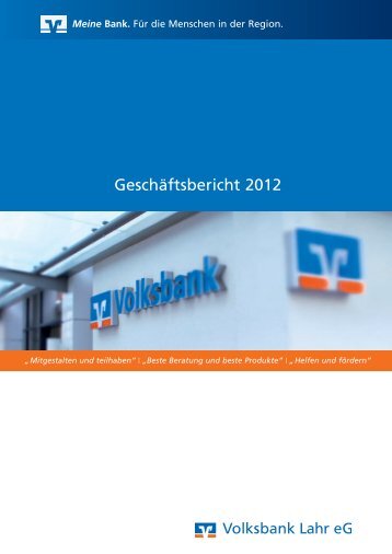 Geschäftsbericht 2012.pdf - Meine Bank vor Ort