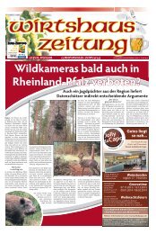 Wildkameras bald auch in Rheinland-Pfalz verboten? - Burghof-Daun