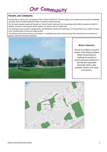 Orleans Wood Elementary School - Ottawa-Carleton District School ...