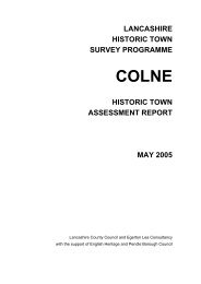 Colne - Lancashire County Council