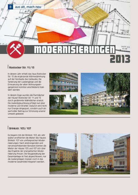 Hallo Nachbar 3/2013 - Wohnungsbaugenossenschaft Osnabrück eG