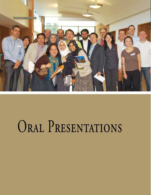 Oral Presentations - Pathology and Laboratory Medicine - University ...