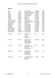 findest Du die Urner Rekorde - Leichtathletik Club Altdorf