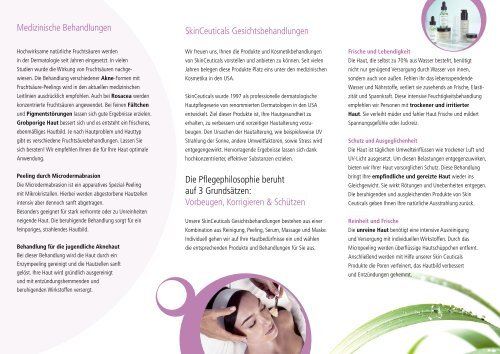 Kosmetikbehandlungen - Hautzentrum am Kurpark Stuttgart