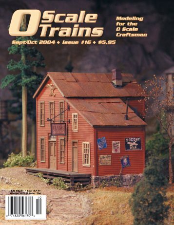 US $5.95 • Can $7.95 - O scale trains