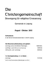 Die Christengemeinschaft